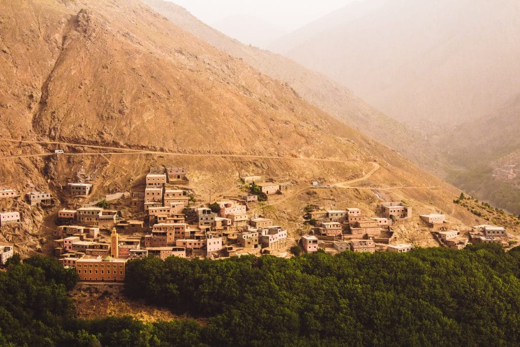 village berbère Maroc